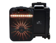Load image into Gallery viewer, Pair of MR DJ AXL 10&quot; Bluetooth Portable Speaker Bluetooth Rechargeable Battery App Control