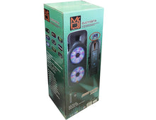 Charger l'image dans la galerie, Mr. Dj LETS JUMP 3-Way dual 15â€ portable Active full range speaker, 5000 Watts P.M.P.O