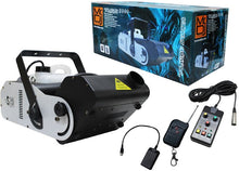 Load image into Gallery viewer, MR DJ DRAGON3000 3000W fog smoke machine with wire &amp; wireless remote &amp; Adjustable Head Angle