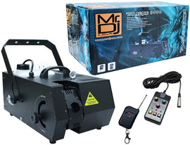 MR DJ DRAGON3500 3500W fog smoke machine with wire & wireless remote & Adjustable Head Angle