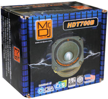 Load image into Gallery viewer, MR DJ HDT700B 3.5&quot; Titanium Bullet High Compression Tweeter 10 Oz Ferrite Magnet