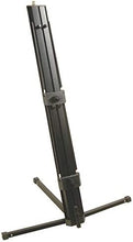Load image into Gallery viewer, MR DJ KSPRO1500B PRO 2-Tier Black Column Keyboard Stand W Mic Boom Arm + Case