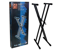 Charger l&#39;image dans la galerie, Mr Dj KS350 Keyboard Stand Adjustable Dual X Stand