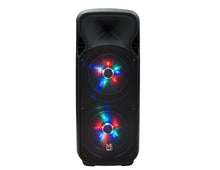 Charger l&#39;image dans la galerie, MR DJ LETS-PARTY Dual 12&quot; Battery Powered Bluetooth Speaker Microphone Party Speaker