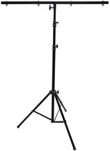 Load image into Gallery viewer, LS-100 9 FT Pro DJ Lighting Tripod &amp; T-Bar Portable Light Stand