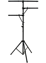 Charger l&#39;image dans la galerie, Pro Audio LS-360 Mobile DJ Light Stand Multi Arm Lighting T Bar Portable Tripod