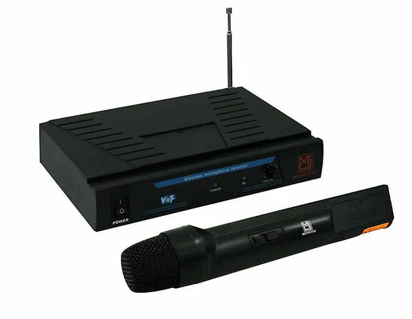 MR DJ MICVHF3100 Wireless Dual-Channel Handheld design Microphone System