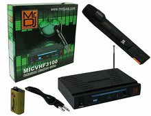 Load image into Gallery viewer, MR DJ MICVHF3100 Wireless Dual-Channel Handheld design Microphone System