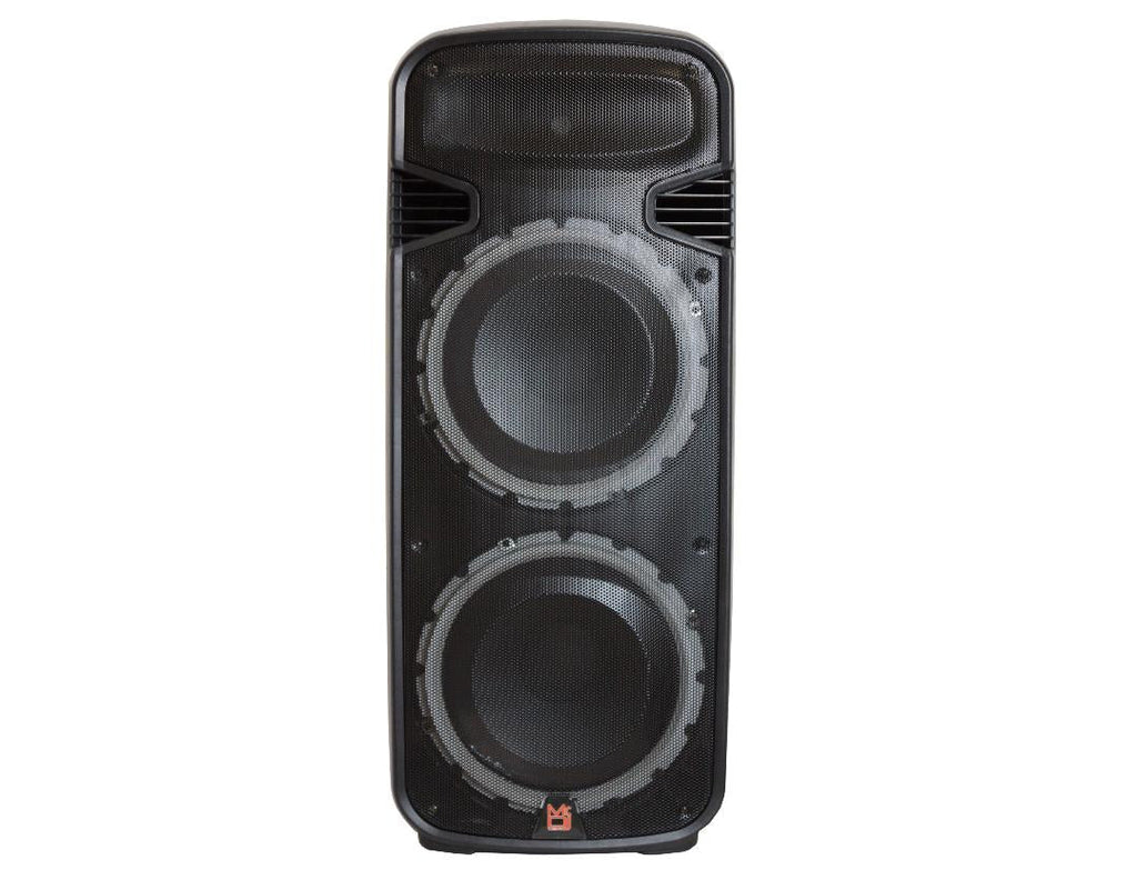 MR DJ PBX6300BAT Dual 15-Inch 4500-Watt Max Power 3 Way PA DJ Party Speaker