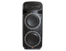 Load image into Gallery viewer, Pair of MR DJ 4500 Watts Dual 12&quot; Rechargeable PA DJ Speaker Bluetooth Light Echo MIC