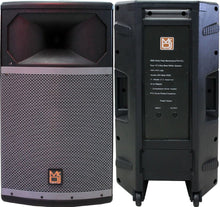 Load image into Gallery viewer, 2 MR DJ PRO115S 4000 Watt 15&quot; Woofer Passive Live PA DJ Speaker Monitor