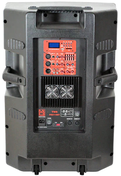 MR DJ PRO118BT PRO PA DJ 18” 2-Way Powered/Active Live Sound Loudspeaker