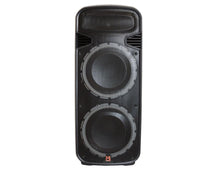 Load image into Gallery viewer, Mr Dj PSBAT6200 Dual 15-Inch 4000 Watt Max Power 3 Way Party Speaker with Built-In Bluetooth &amp; Rechargeable Battery