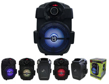 Charger l&#39;image dans la galerie, 2 MR DJ PSE65BT Bluetooth Speaker&lt;br/&gt; 6.5&quot; Portable Active Speaker with Rechargeable Battery Party Speaker with Bluetooth 1000 Watts P.M.P.O