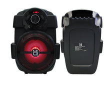 Charger l&#39;image dans la galerie, 2 MR DJ PSE65BT Bluetooth Speaker&lt;br/&gt; 6.5&quot; Portable Active Speaker with Rechargeable Battery Party Speaker with Bluetooth 1000 Watts P.M.P.O