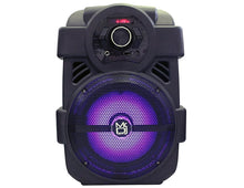 Charger l'image dans la galerie, 2 MR DJ PSE80BT 8" Portable Bluetooth Active Speaker Rechargeable Battery Party Speaker 1200 Watts