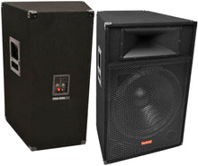 Charger l&#39;image dans la galerie, Patron Pro Audio PS1700 Single 15&quot; 2 Way Speaker 1700W Max Peak 2&quot; Driver