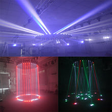 Load image into Gallery viewer, MR DJ QLMH400 150W 4-Head RGBW LED Beam Moving Head Bar Strobe Light Spot Stage Lighting