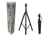 MR DJ SS250 Universal Black Heavy Duty Folding Tripod PRO PA DJ Home On Stage Speaker Stand Mount Holder