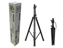 Load image into Gallery viewer, 2 SS250 Universal Black Heavy Duty Folding Tripod PRO PA DJ Home Speaker Stand