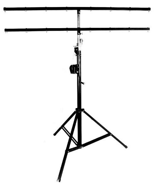 MR Truss ST200 12 Foot Crank Lighting Stand & Double T-Bar