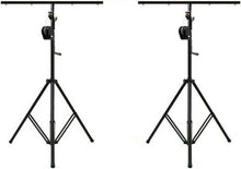 Load image into Gallery viewer, 2 MR DJ ST200 Crank Light Stand Pro Lighting 10 Foot Crank Light Stand &amp; T-Bar