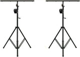 Crank Up Light Stands (2 Pack) Stage Lighting Truss System by MR DJ Portable