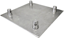 Load image into Gallery viewer, MR TRUSS BP1414 Universal 14" × 14" Aluminum Base Plate for 12" Square Truss Systems