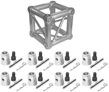 Load image into Gallery viewer, MR DJ DTJB2W Universal Corner Junction Block Box 1-6Way + 8 Half Conical Couplers