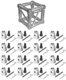 MR DJ DTJB4W Universal Corner Junction Block Box 1Way-6Way with 16 Half Conical Couplers for 4Way Installation