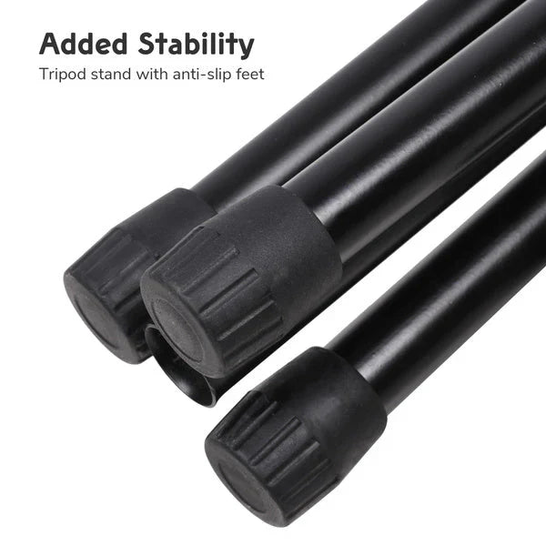2 Microphone Stands Adjustable Boom Stage or Instrument with Mic Holder Clips & Carry Bag
