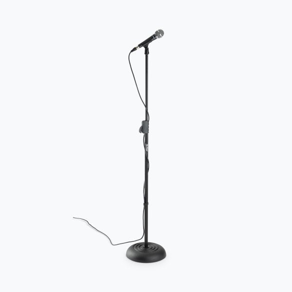 On-Stage MS7201QRB Quik-Release Round-Base Mic Stand