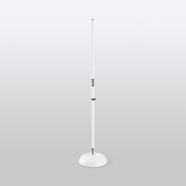On-Stage MS7201QTRW Quarter-Turn Round-Base Mic Stand