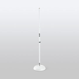 On-Stage MS7201QTRW Quarter-Turn Round-Base Mic Stand
