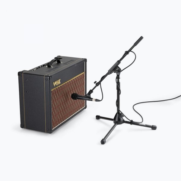 On-Stage MS7411TB Drum/Amp Tripod Mic Stand with Tele Boom