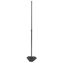 Load image into Gallery viewer, On-Stage MS7625B Hex-Base Quarter-Turn Threadless Mic Stand