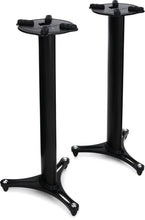 Charger l&#39;image dans la galerie, Ultimate Support MS-90-36B MS Series Professional Column Studio Monitor Stands with Non-marring Decoupling Pads and Three Internal Channels - 36&quot;/Black