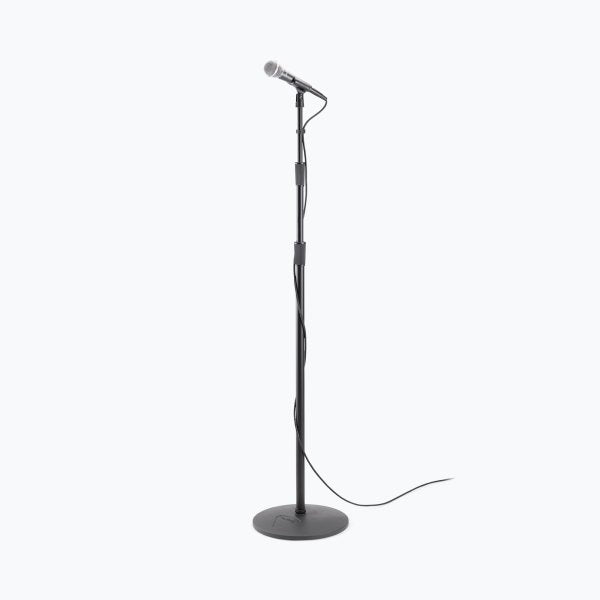 On-Stage MS9312 Production-Grade Three-Section Mic Stand with 12" Round Base