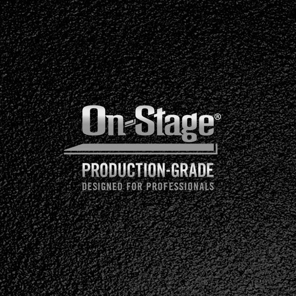 On-Stage MS9312 Production-Grade Three-Section Mic Stand with 12" Round Base