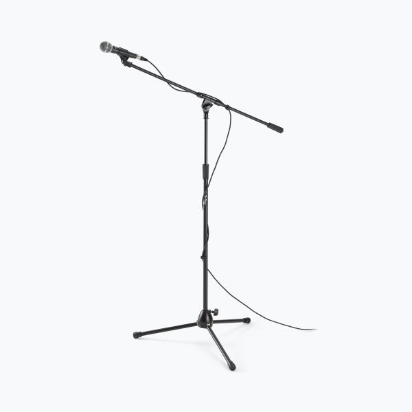 On-Stage MS9701B Production-Grade Mic Stand with Tripod Base and Boom Arm