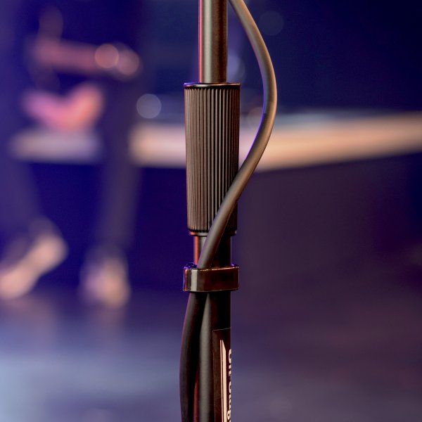 On-Stage MS9701TB Production-Grade Mic Stand with Tripod Base and Telescoping Boom Arm