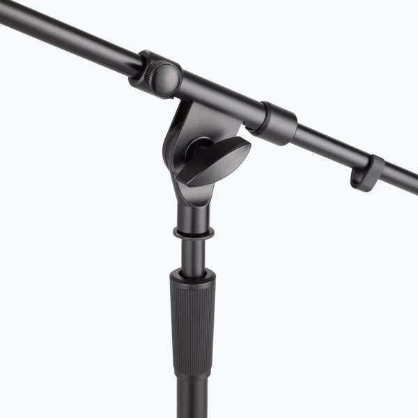 On-Stage MSA9800 Production-Grade Telescoping Mic Boom with Dual-Mic Capability