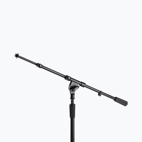 On-Stage MSA9800 Production-Grade Telescoping Mic Boom with Dual-Mic Capability