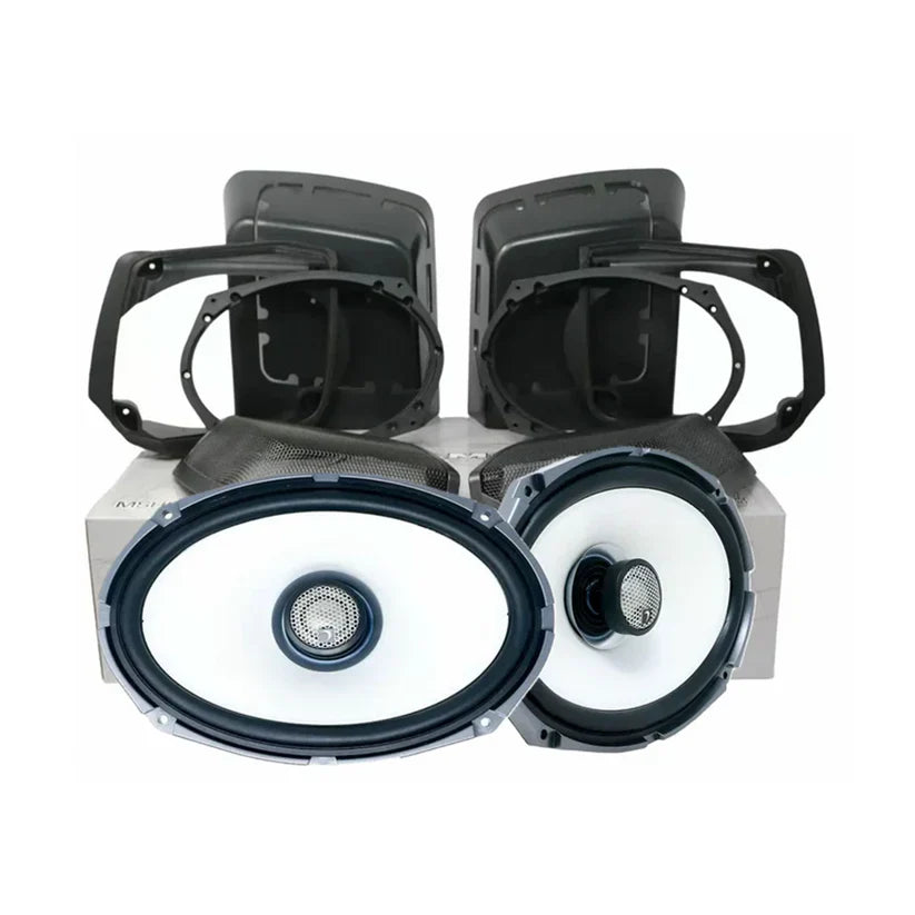 Diamond Audio MSHXM692LK13 1998-2013 Harley Davidson® Cut In Lid Kit with HXM69F2 Speakers (2Ω)