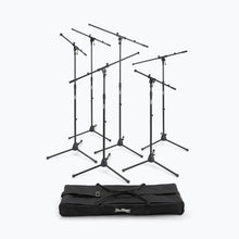 Load image into Gallery viewer, On-Stage MSP7706 Six Euro Boom Mic Stands with Bag