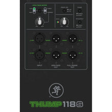 Load image into Gallery viewer, Mackie Thump118S 1400 Watt 18-inch Powered Subwoofer