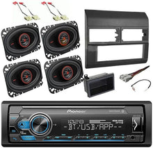 Charger l&#39;image dans la galerie, Pioneer MVH-S322BT Car Stereo Single Din Kit 4x6 Speakers Fit 1988-1994 GM C/K 1500 2500 GR