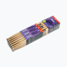 Load image into Gallery viewer, On-Stage MW5A Maple Drum Sticks (5A, Wood Tip, 12pr)