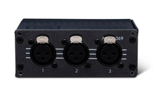 Load image into Gallery viewer, Hosa MXL-369 3-point XLR Balanced Patchbay Module