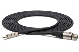 Hosa MXM-025 Microphone Cable 3.5 mm TRS Male to Neutrik XLR Female 25 foot
